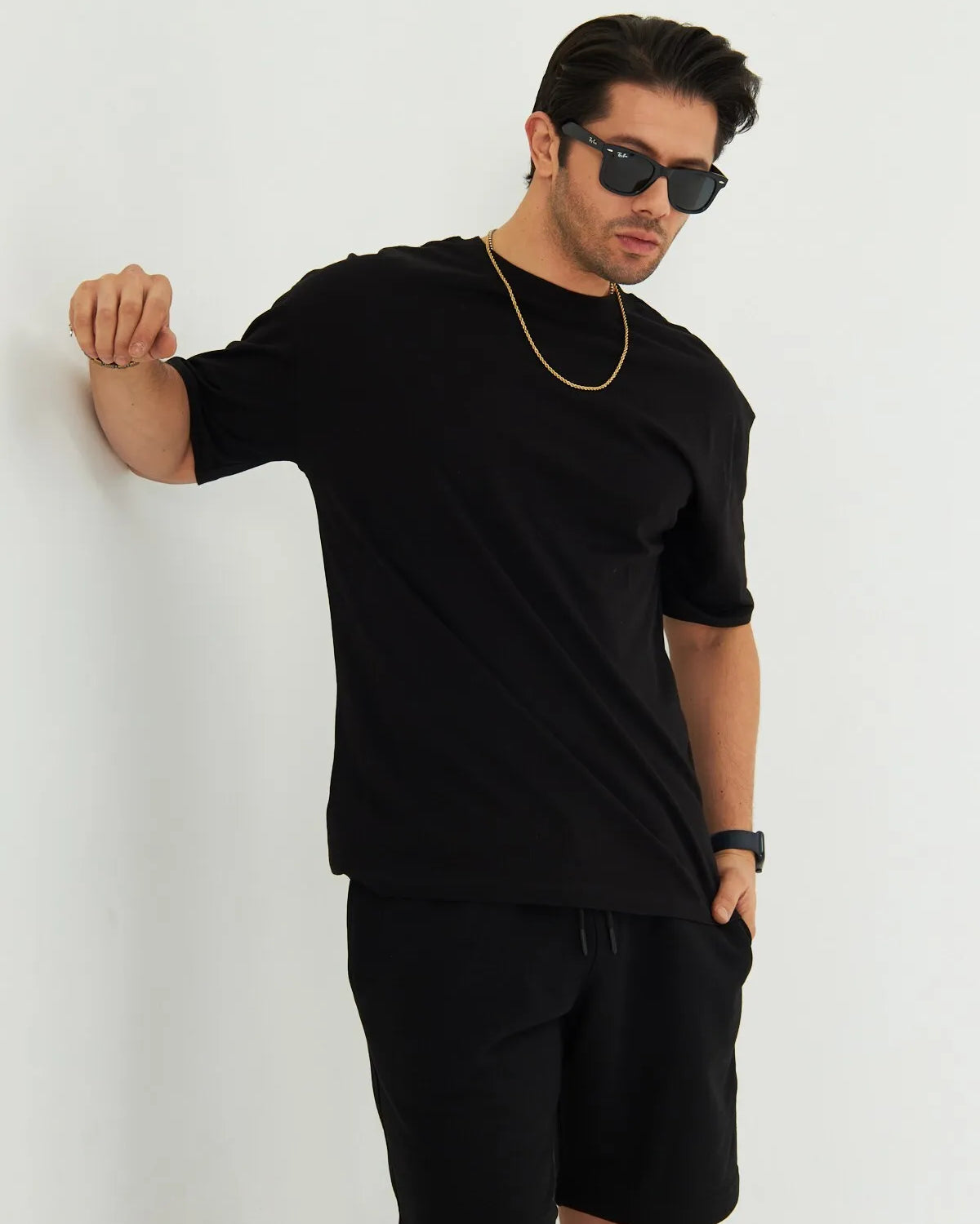 Pamuklu Relax Konforlu Oversize Tişört ve Şort Takımı