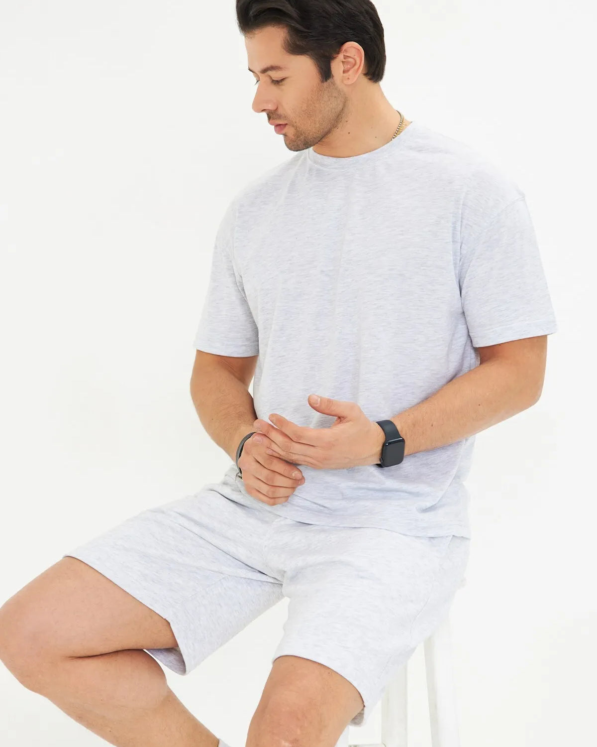 Pamuklu Relax Konforlu Oversize Tişört ve Şort Takımı