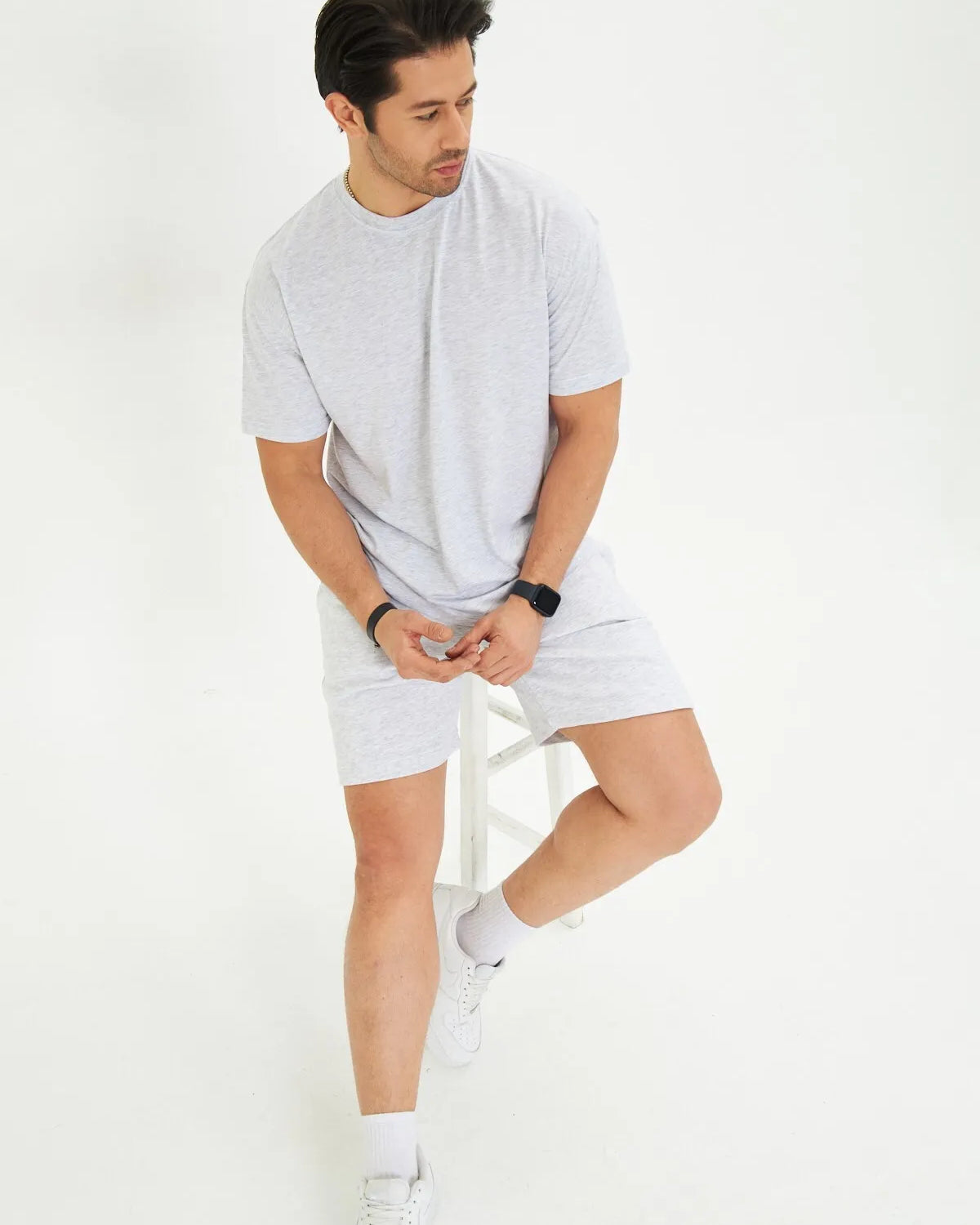 Pamuklu Relax Konforlu Oversize Tişört ve Şort Takımı