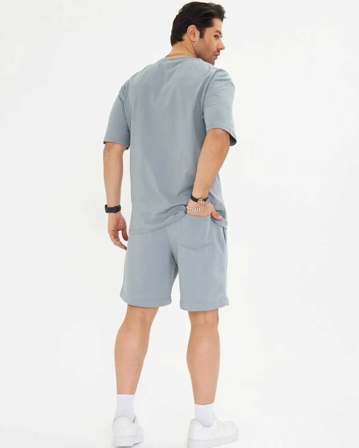 Pamuklu Relax Konforlu Oversize Tişört ve Şort Takımı