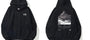 Kapüşonlu İçi Polar The Champ Dağ Baskılı Siyah Unisex Hoodie Sweatshirt