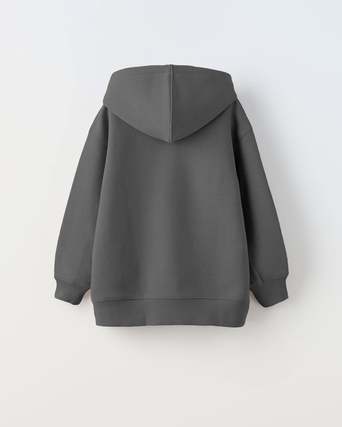 Kapüşonlu İçi Polar New York Yazı Baskılı Siyah Unisex Çocuk Hoodie Sweatshirt