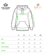 Kapüşonlu İçi Polar Barbie Baskılı Siyah Unisex Hoodie Sweatshirt