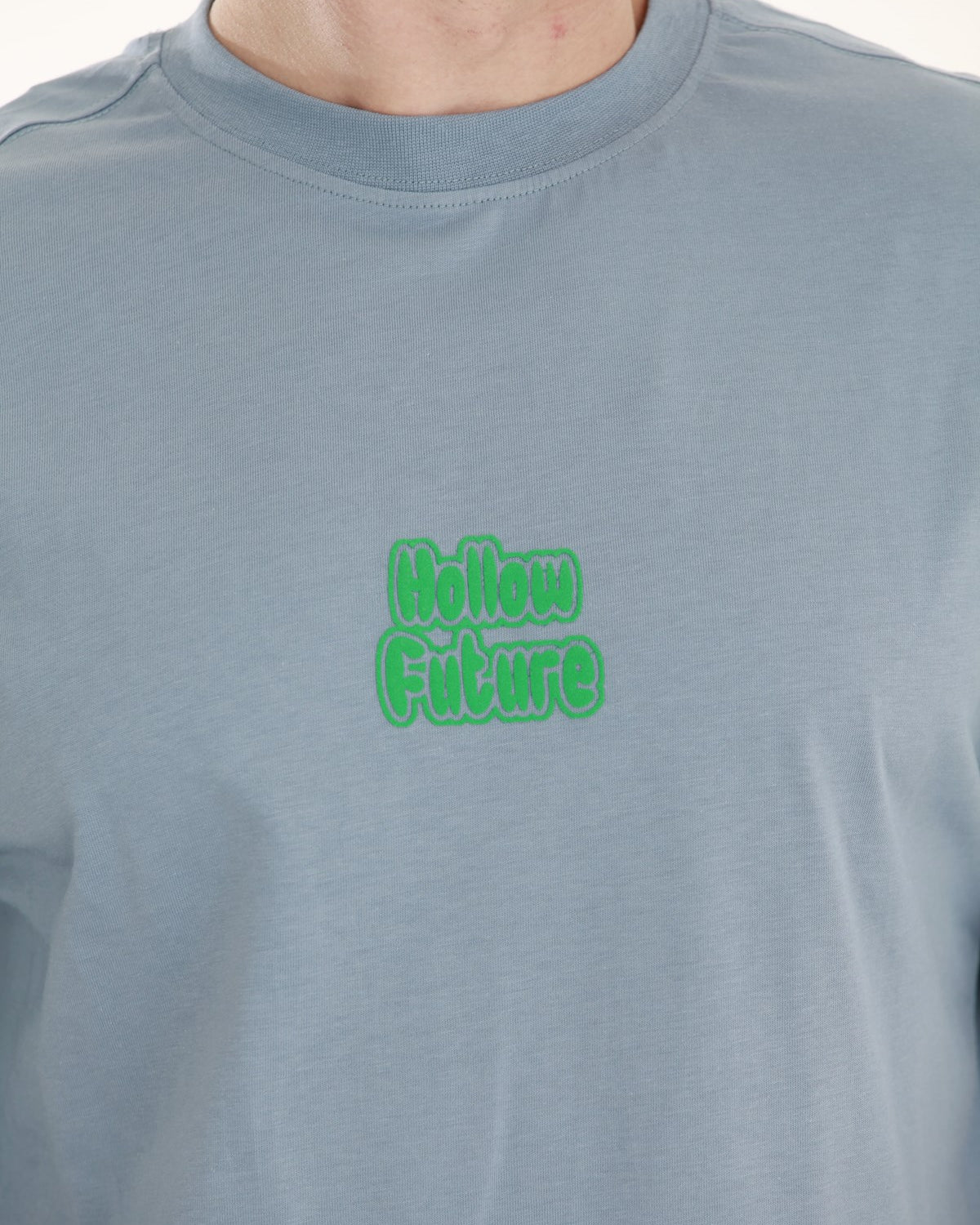 Bisiklet Yaka Oversize Erkek T-shirt