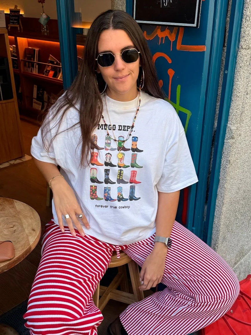 Kadın Western Ruhunu Taşıyan Forever Cowboy Tişört