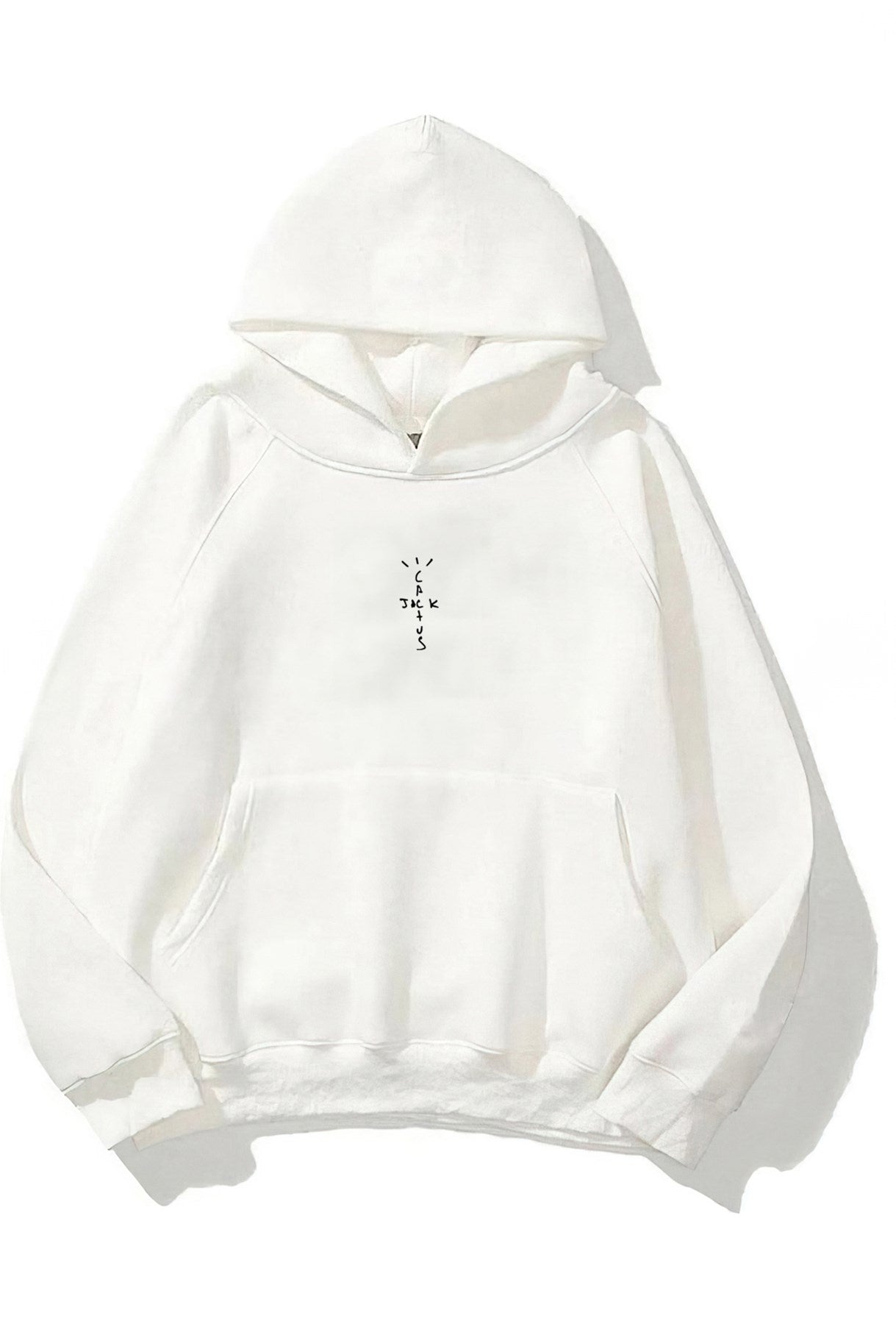 Kapüşonlu İçi Polar Look Mom I Can Fly Baskılı Unisex Beyaz Oversize Hoodie Sweatshirt