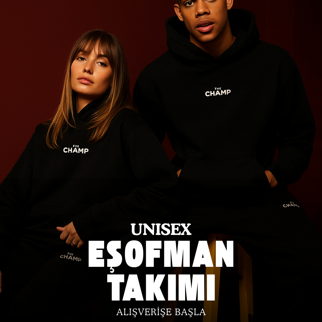 Unisex Eşofman Takımı – Rahat ve Şık Spor Giyim | The Champ