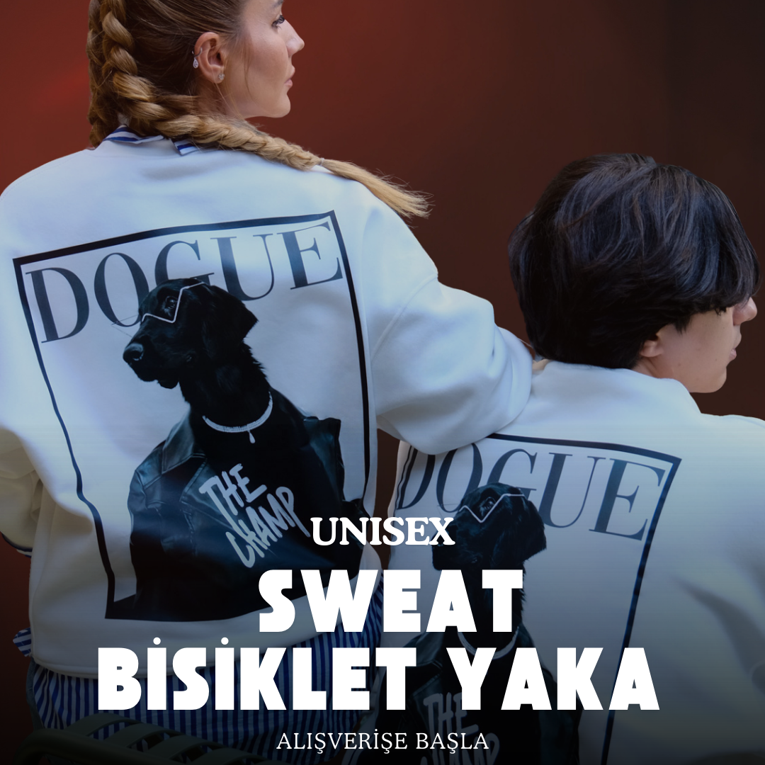 Unisex Bisiklet Yaka Sweatshirt – Rahat ve Şık | The Champ