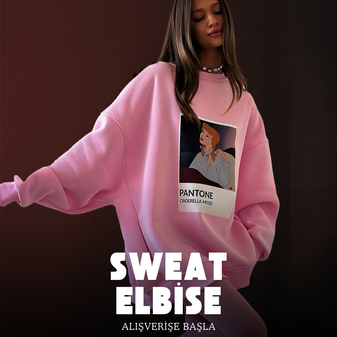 SWEATSHIRT ELBISE