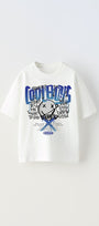 Cool Boys Yazılı Baskılı Beyaz Çocuk T-shirt