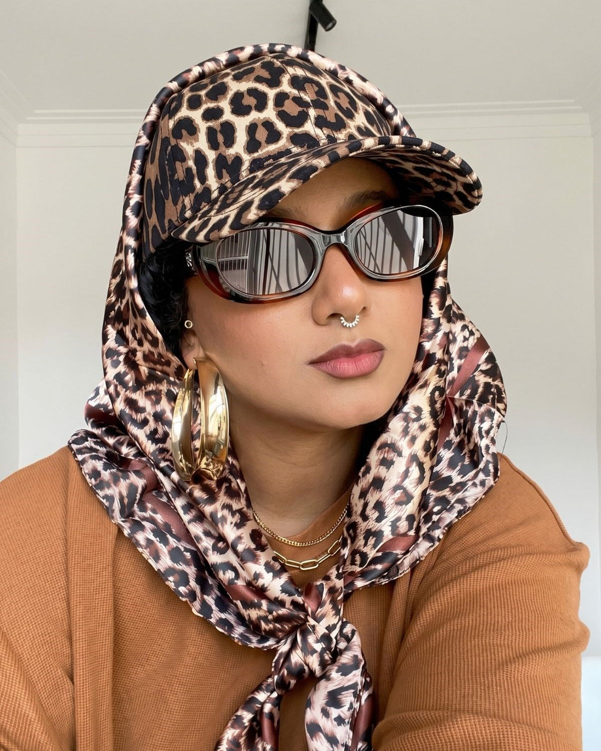 Kadın Leopar Desenli Beyzbol Şapkası Noir Leopard– Ayarlanabilir Siperli Günlük Cap
