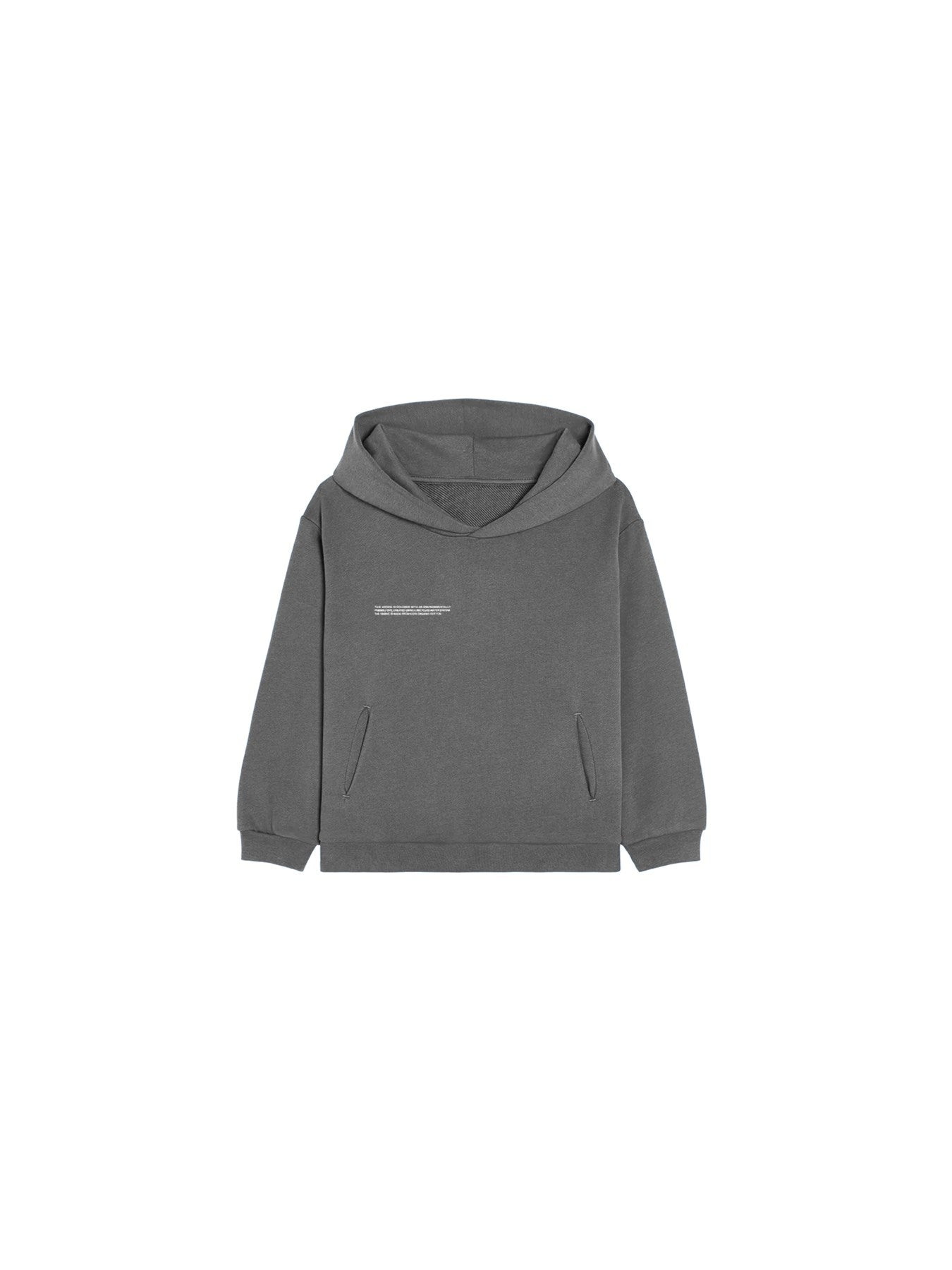 Füme Unisex Çocuk Kapüşonlu Nature Concept Baskılı Oversize Sweatshirt Hoodie