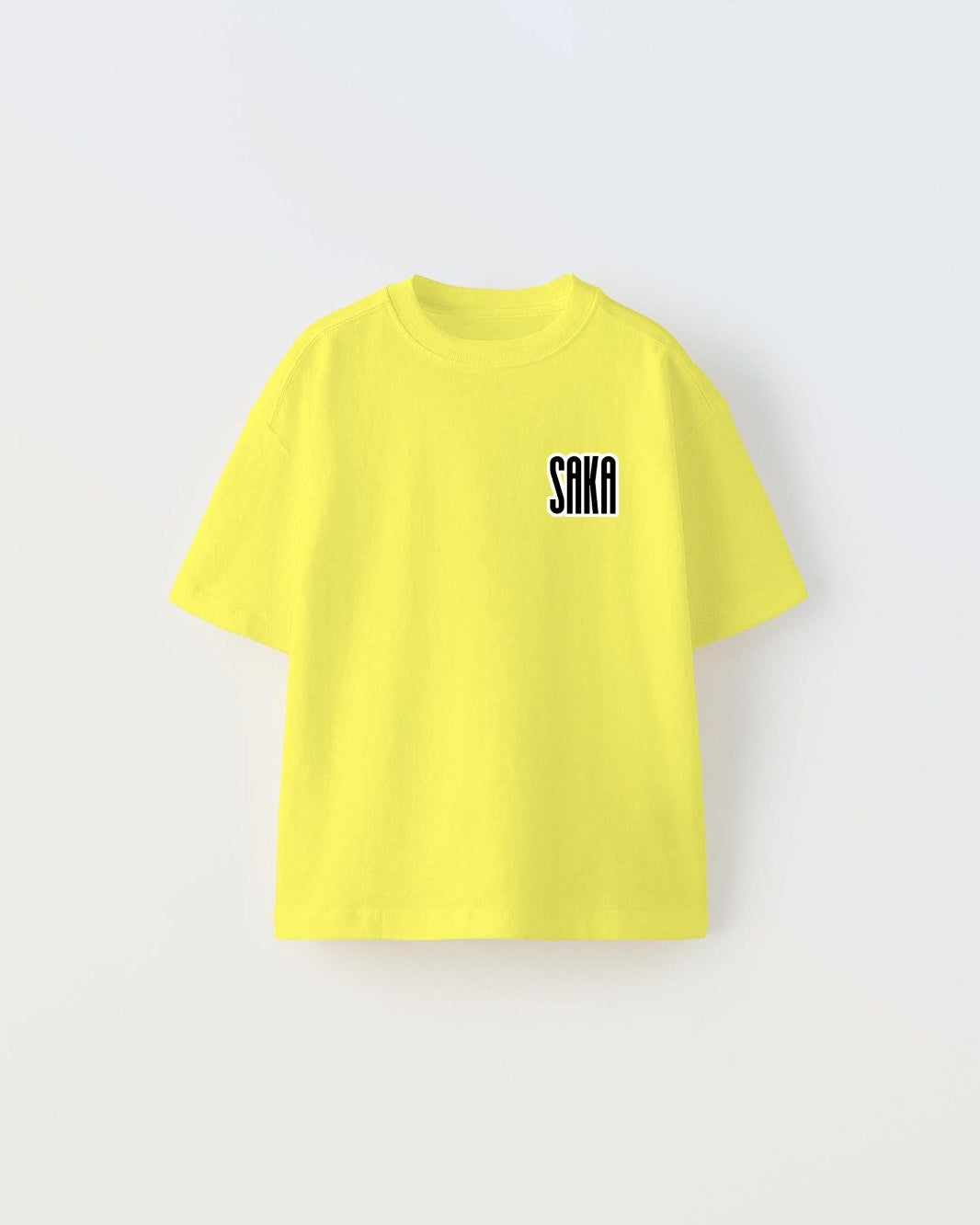 Euro 2024'ün Genç Yıldızları Saka Baskılı Sarı Çocuk T-shirt