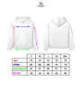 Kapüşonlu İçi Polar Van Gogh's Chair Baskılı Beyaz Unisex Hoodie Sweatshirt