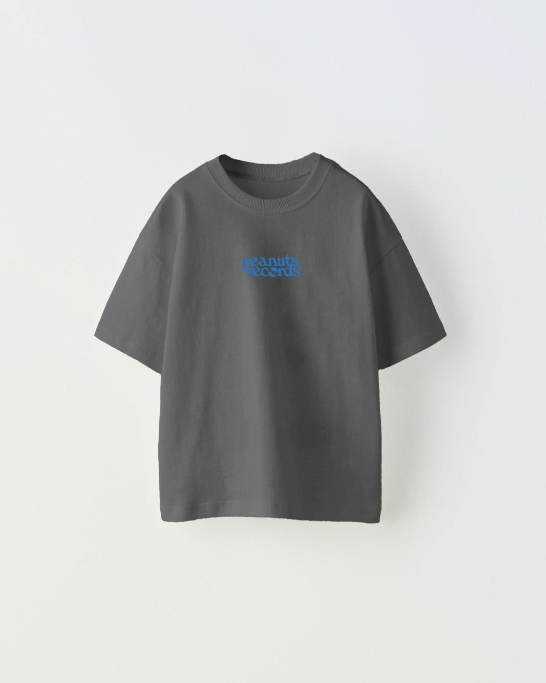 Peanuts Records Baskılı Füme Kız Çocuk T-shirt 