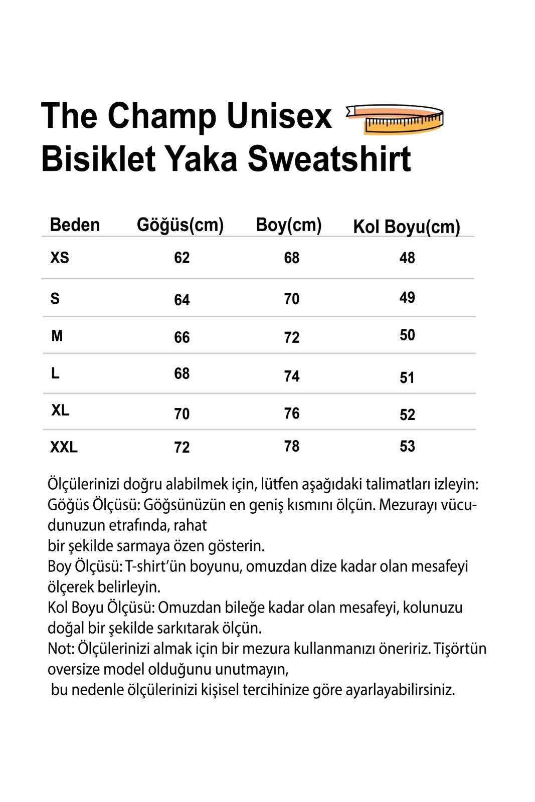 Kadın Oversize Sweatshirt AMORE Beyaz – Bisiklet Yaka, 3 İplik Şardounlu Polar