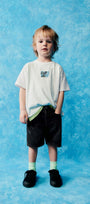 Surf California Yazılı Baskılı Beyaz Çocuk T-shirt