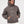 Kapüşonlu İçi Polar MM75 Baskılı Füme Oversize Hoodie Sweatshirt