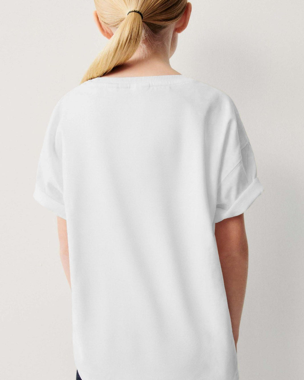Fiyonk Tasarım Baskılı Beyaz Çocuk T-shirt
