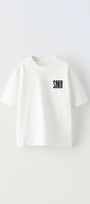 Euro 2024'ün Genç Yıldızları Saka Baskılı Beyaz Çocuk T-shirt