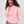 Faith Yazılı Taş Baskılı Kapüşonlu İçi Polar Oversize Pembe Sweatshirt