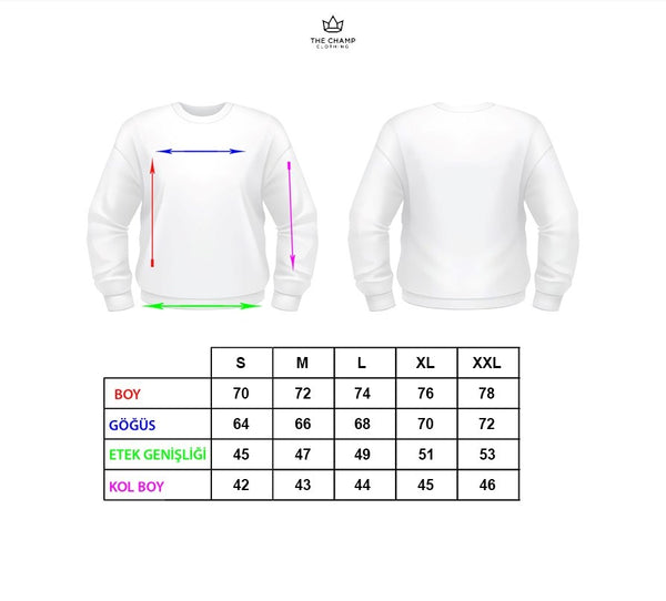 Pembe Bisiklet Yaka Puantiyeli Ayıcık Baskılı Oversize Unisex Sweatshirt