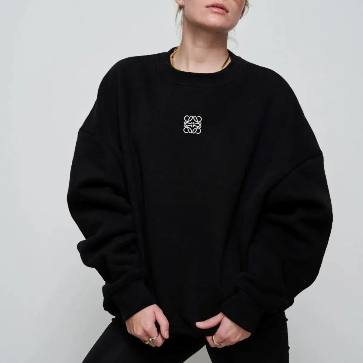 Kadın Bisiklet Yaka Sweatshirt – Rahat ve Şık | The Champ