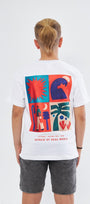 Afraıd Of Real Yazılı Baskılı Beyaz Çocuk T-shirt