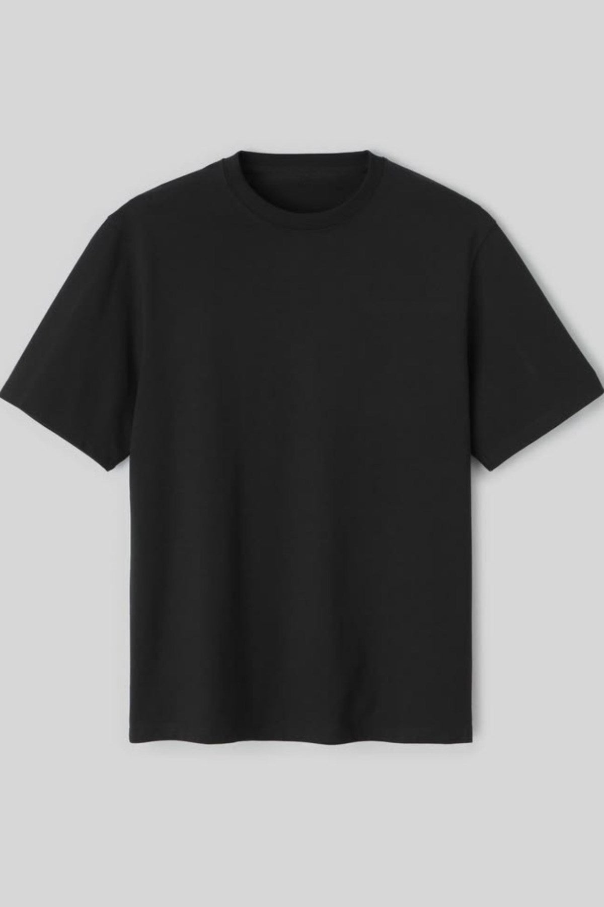 Erkek Oversize Tişört Better Days Are Coming Baskılı Siyah – Bisiklet Yaka, Rahat Kalıp, %100 Pamuk