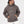 Kapüşonlu İçi Polar MM75 Baskılı Füme Oversize Hoodie Sweatshirt