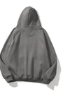 Kapüşonlu İçi Polar Kemal Atatürk 10 Kasım Baskılı Füme Unisex Hoodie Sweatshirt