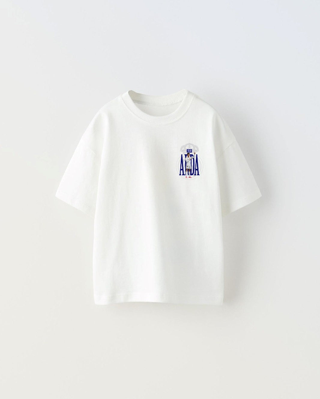 Euro 2024'ün Genç Yıldızları Arda Güler Baskılı Beyaz Çocuk T-shirt