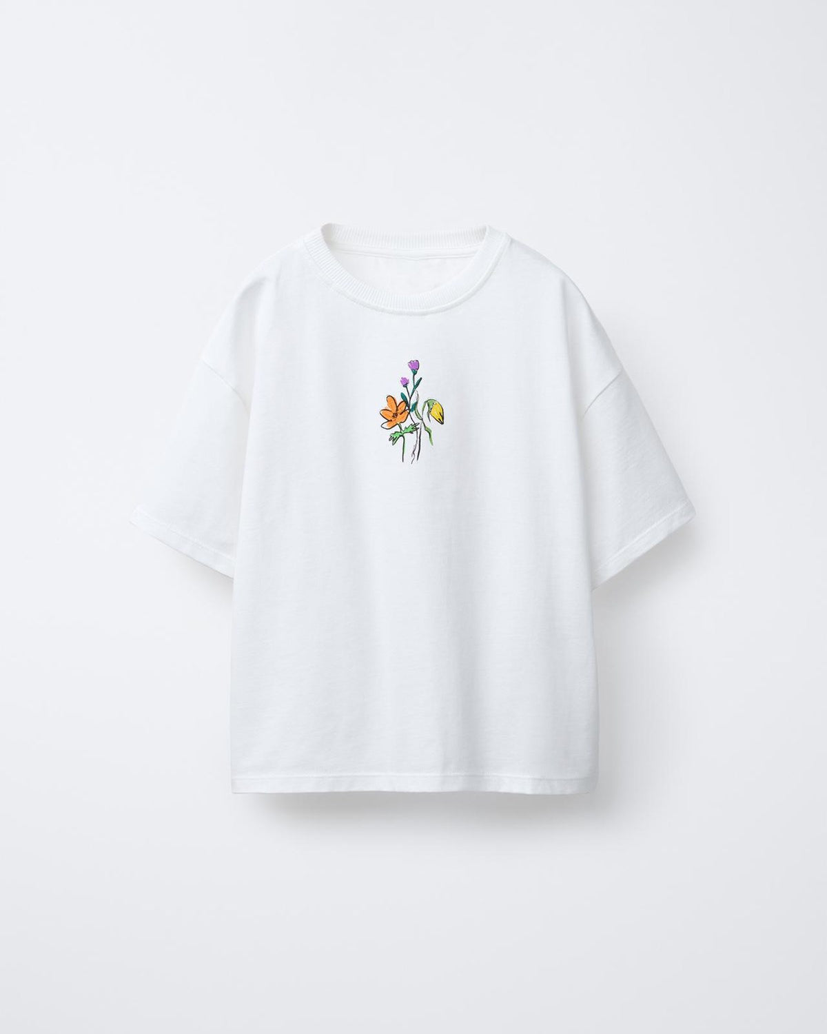 Flower Heaven  Baskılı Kız Çocuk  %100 Pamuk Tişört
