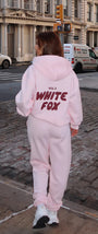 White Fox Kadın Vol 3 Baskılı %100 Pamuk Cupcake Kapüşonlu Oversize Hoodie