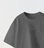 Never Let Me Go Yazılı Baskılı Füme Çocuk T-shirt