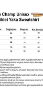 Unisex Oversize Sweatshirt Puzzle Heart Baskılı Beyaz – Bisiklet Yaka, Sevgilergünü, Couple, Hediye