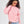 Faith Yazılı Taş Baskılı Kapüşonlu İçi Polar Oversize Pembe Sweatshirt