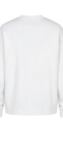 Kadın Oversize Sweatshirt 90’s Girl Baskılı Beyaz – Bisiklet Yaka, 3 İplik Şardonlu Polar