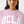 Ucla Yazı Baskılı Bisiklet Yaka İçi Polar Oversize Kesim Unisex Pembe Sweatshirt