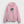 Kapüşonlu İçi Polar Moon Baskılı Pembe Unisex Hoodie Sweatshirt