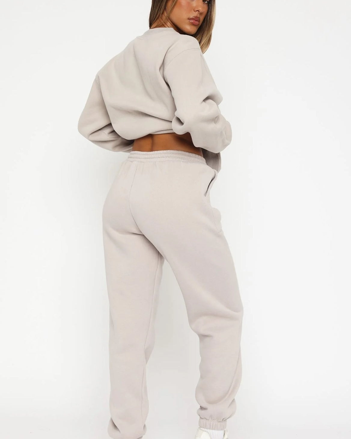 White Fox Kadın Vol 3 Baskılı %100 Pamuk Moon Kapüşonlu Oversize Hoodie