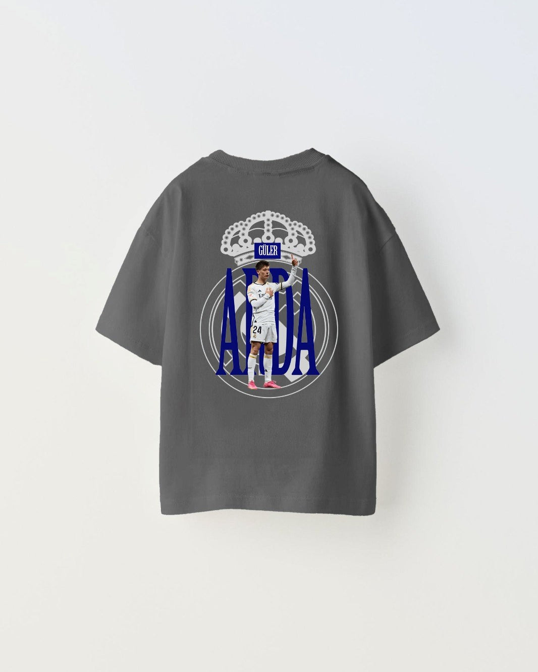 Euro 2024'ün Genç Yıldızları Arda Güler Baskılı Füme Çocuk T-shirt