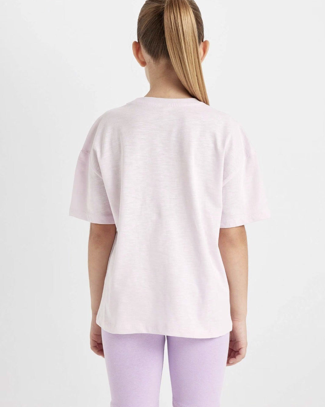 Extra Fun Yazılı Alevli Kalp Tasarım Baskılı Pembe Çocuk T-Shirt