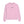 Pembe Unisex Loewe Yüksek Baskı Bisiklet Yaka Oversize Sweatshirt