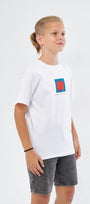 Afraıd Of Real Yazılı Baskılı Beyaz Çocuk T-shirt