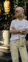 Kadın Oversize Tişört No Time For Romance Baskılı Beyaz – Bisiklet Yaka, Rahat Kalıp, %100 Pamuk