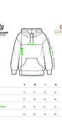Kapüşonlu İçi Polar Taş Baskılı Siyah Oversize Hoodie Sweatshirt