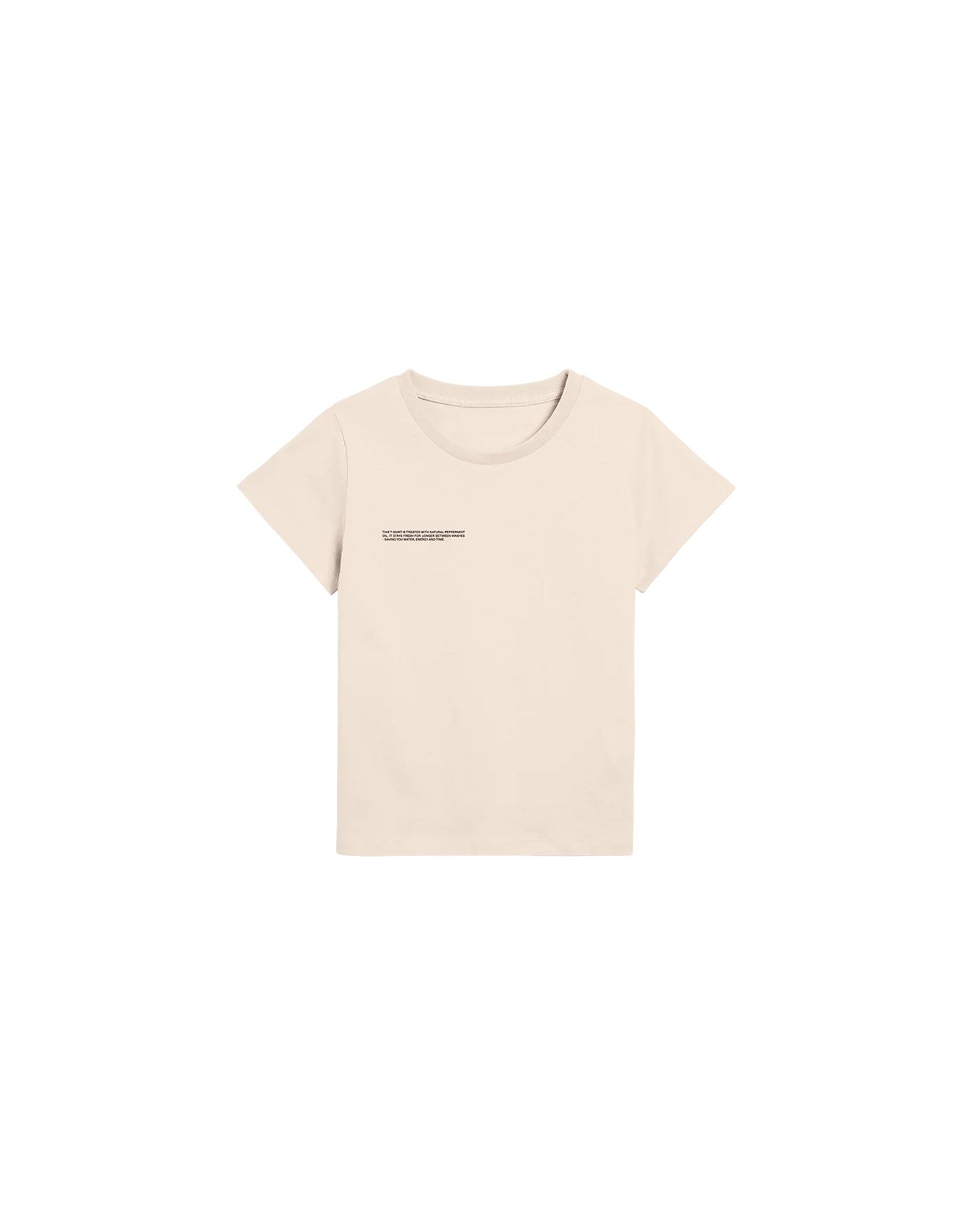 Bej Çocuk Unisex Nature Concept Baskılı Oversize T-shirt