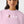 Vogue Yazı Baskılı Bisiklet Yaka İçi Polar Oversize Kesim Unisex Pembe Sweatshirt