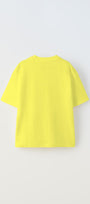 Choose Your Weapon Yazılı Satranç Tasarım Baskılı Sarı Çocuk T-Shirt